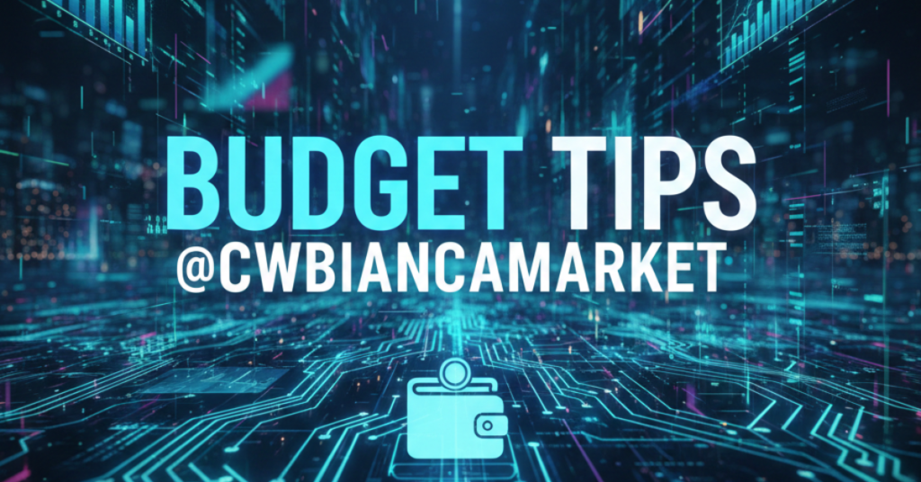 Budget Tips CWBiancaMarket: Smart Ways to Take Control of Your Money