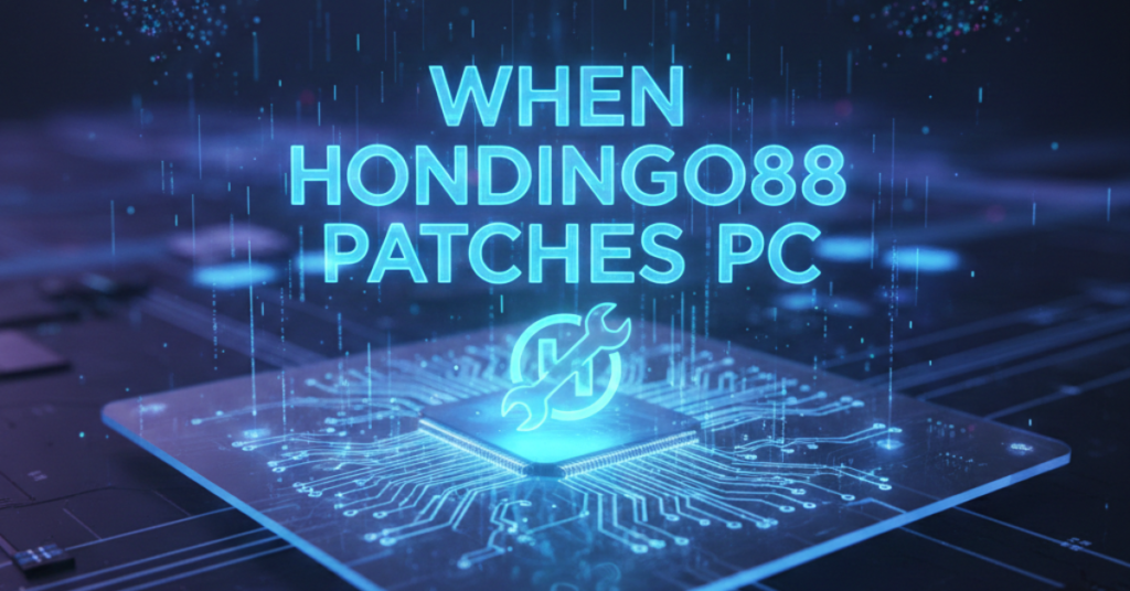 When Hondingo88 Patches PC: Everything You Need to Know