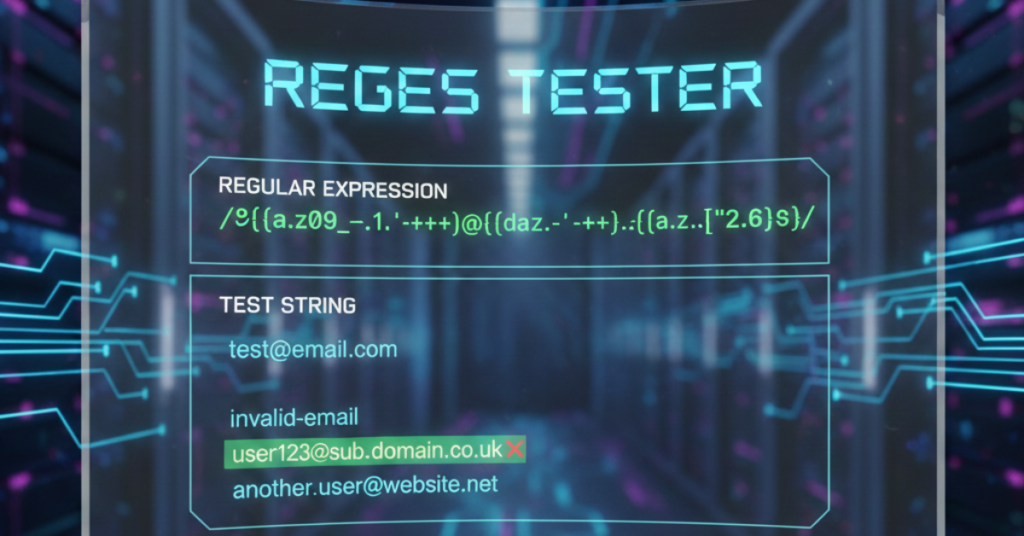 Regex Tester: The Ultimate Guide to Testing Regular Expressions
