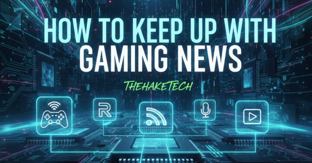 How to Keep Up with Gaming News TheHakeTech